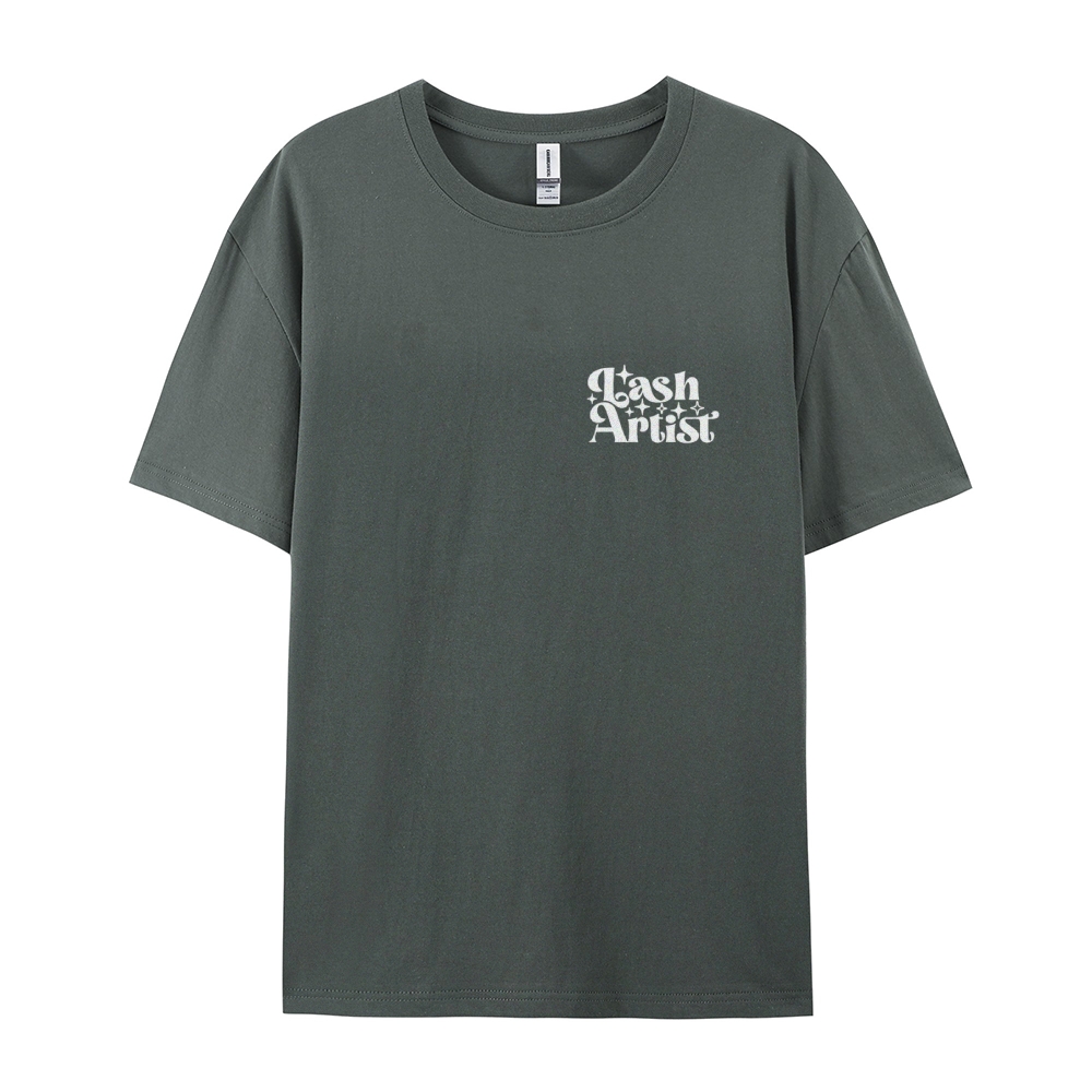 Lash Artist Casual Short Sleeve T-Shirt-moweekender