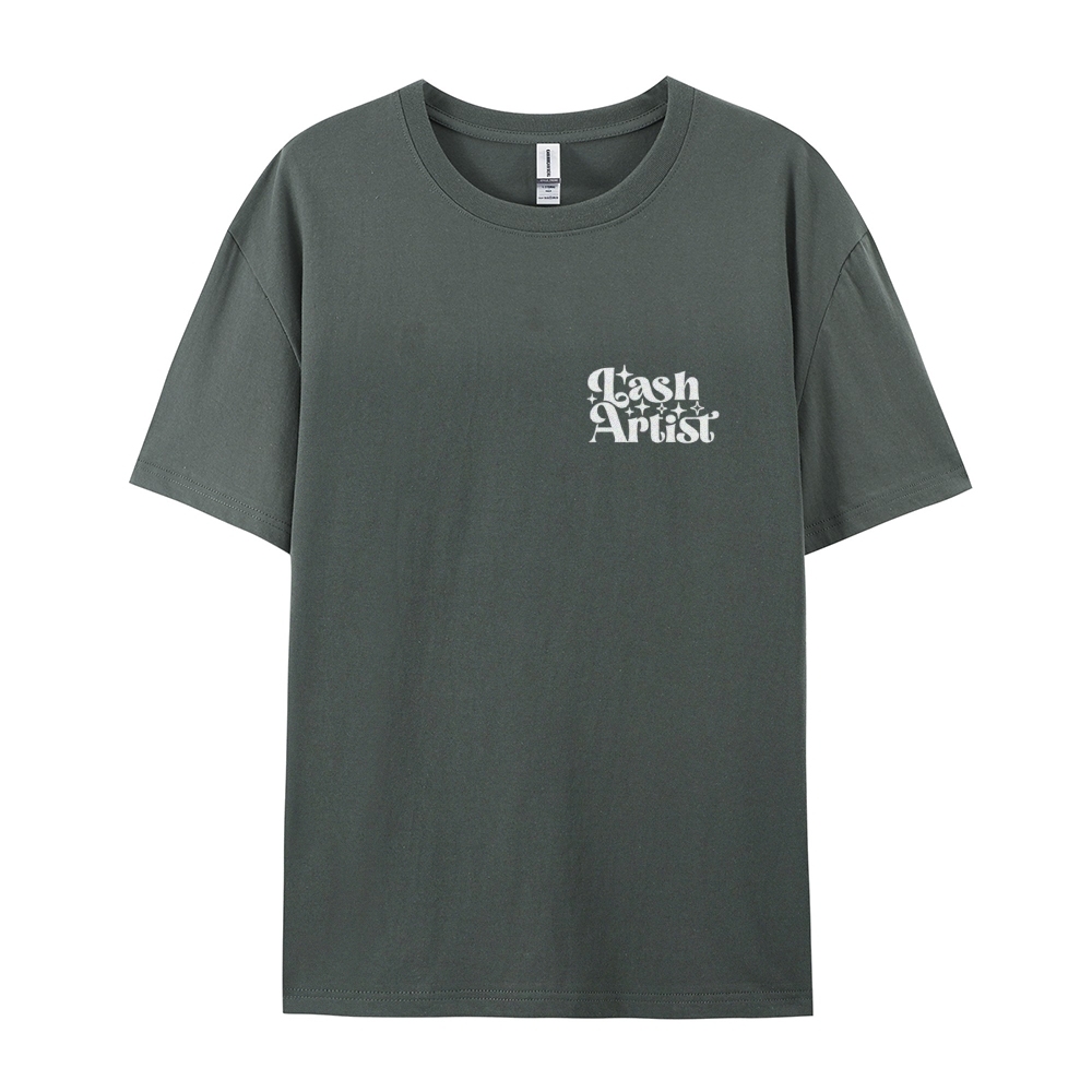 Lash Artist Casual Short Sleeve T-Shirt-moweekender