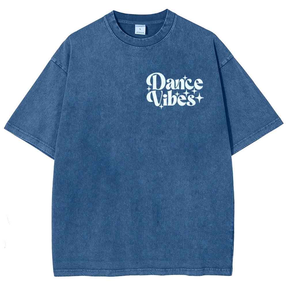 dance vibes Unisex Fit Washed T-Shirt-moweekender