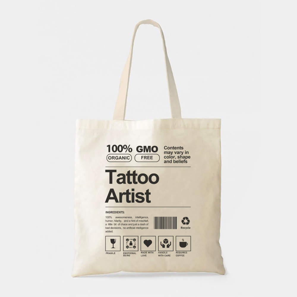 Tattoo Artist Tote Bag-moweekender