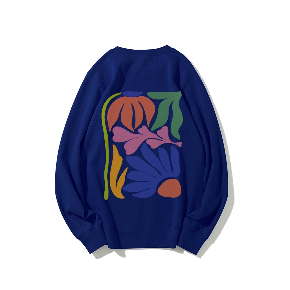 Wildflowers Matisse Art Casual Crewneck Sweatshirt-moweekender