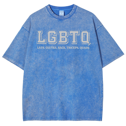 LGBTQ Unisex Fit Washed Oversized T-Shirt-moweekender