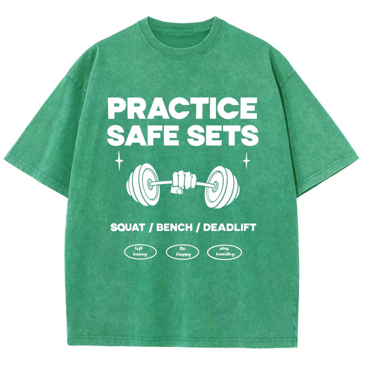 Practice Safe Sets Unisex Fit Washed T-Shirt-moweekender