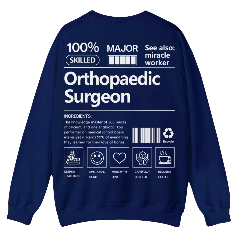 Orthopaedic Surgeon Casual Crewneck Sweatshirt