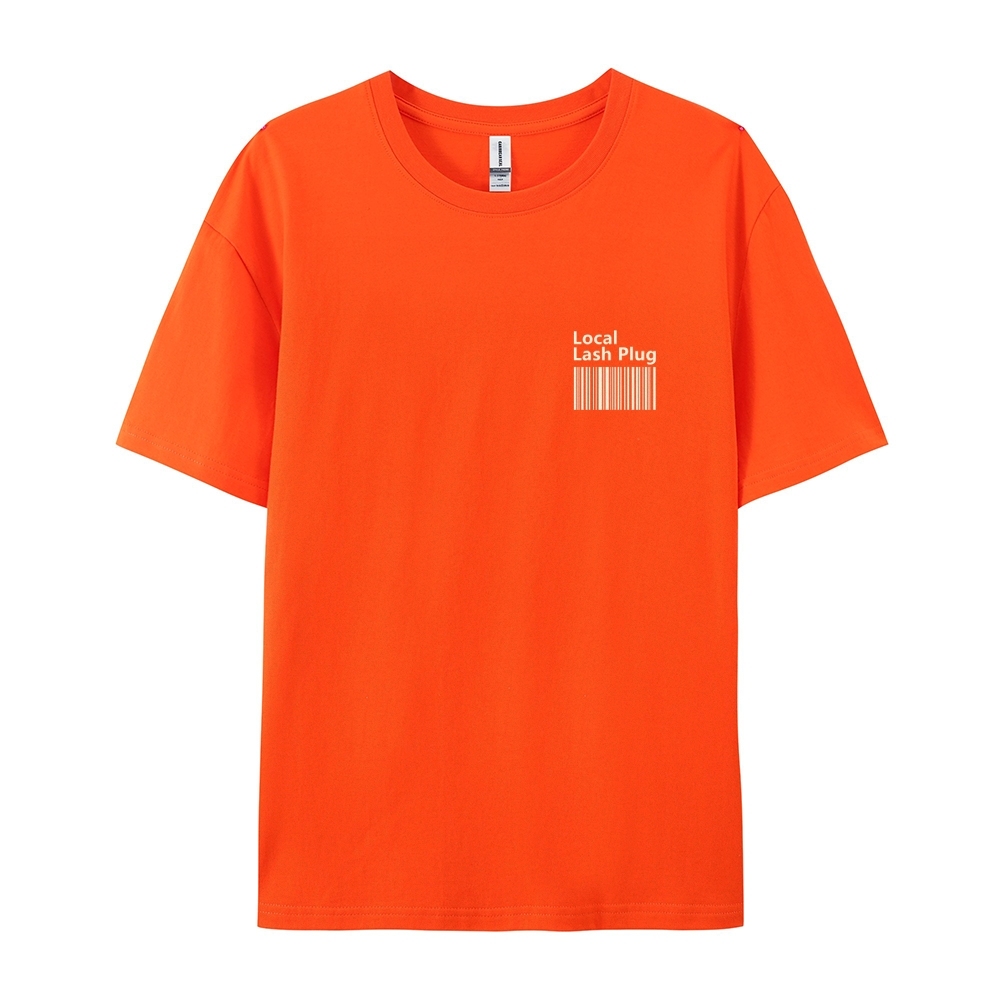 Local Lash Plug Casual Short Sleeve T-Shirt-moweekender