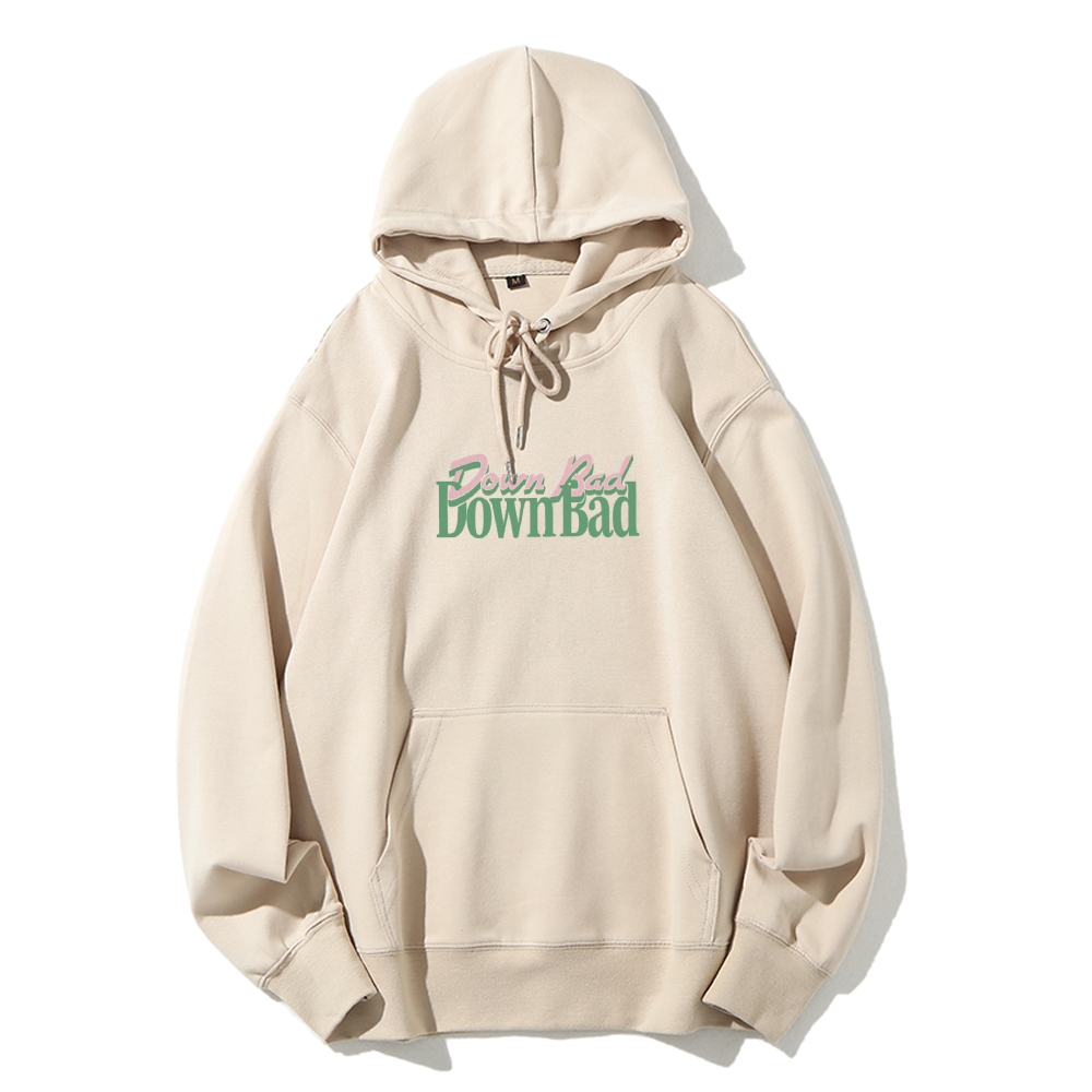Down Bad Crying At The Gym Casual Hoodie