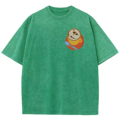 coffee lovers Unisex Fit Washed T-Shirt-moweekender