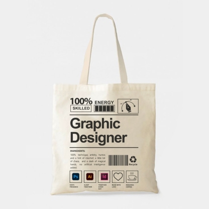 Graphic Designer Tote Bag-moweekender