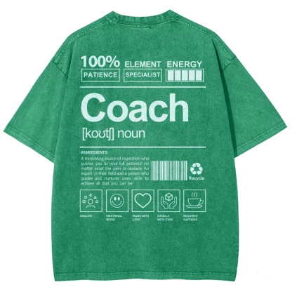 Coach Unisex Fit Washed T-Shirt-moweekender