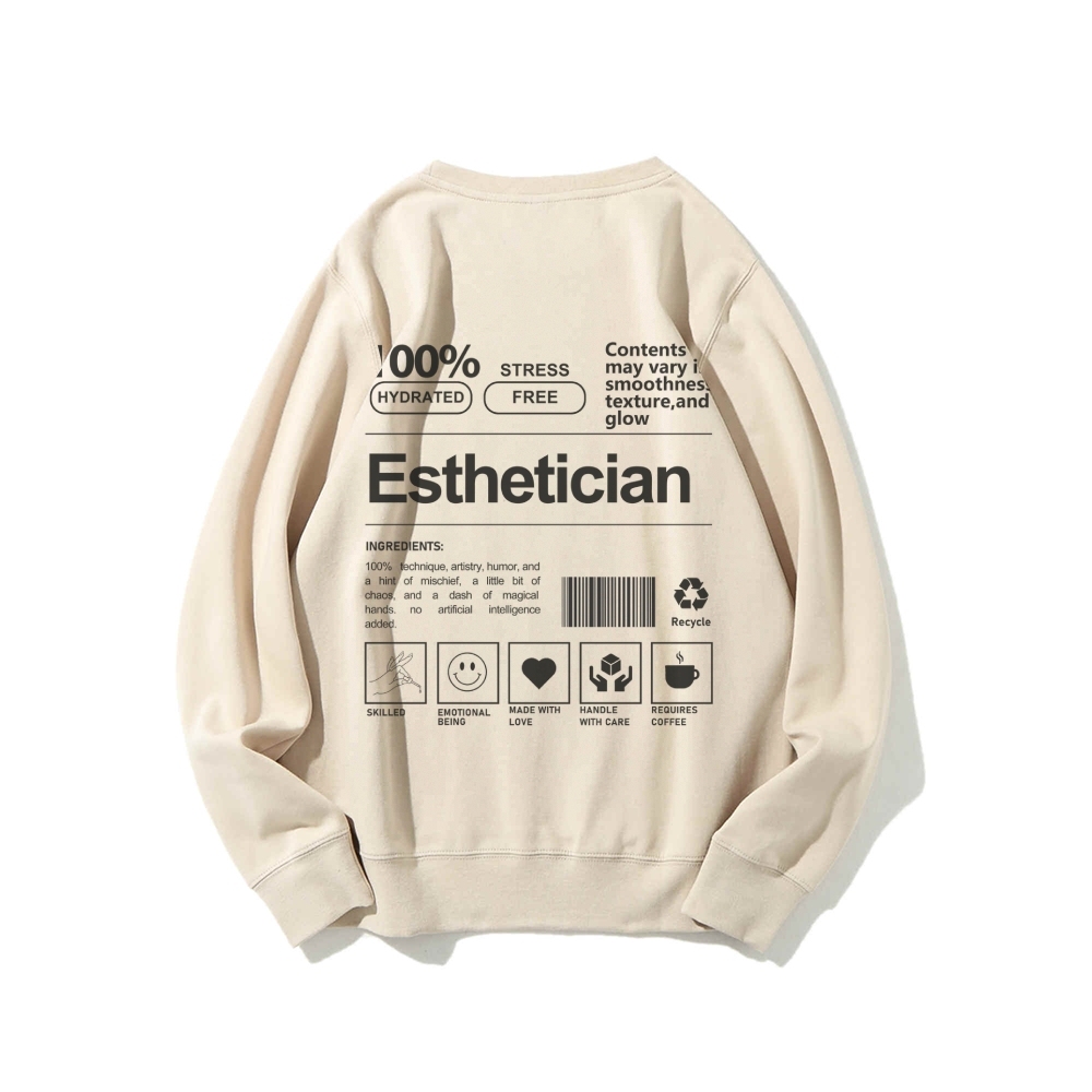 Esthetician Casual Crewneck Sweatshirt-moweekender