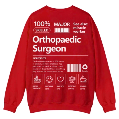 Orthopaedic Surgeon Casual Crewneck Sweatshirt
