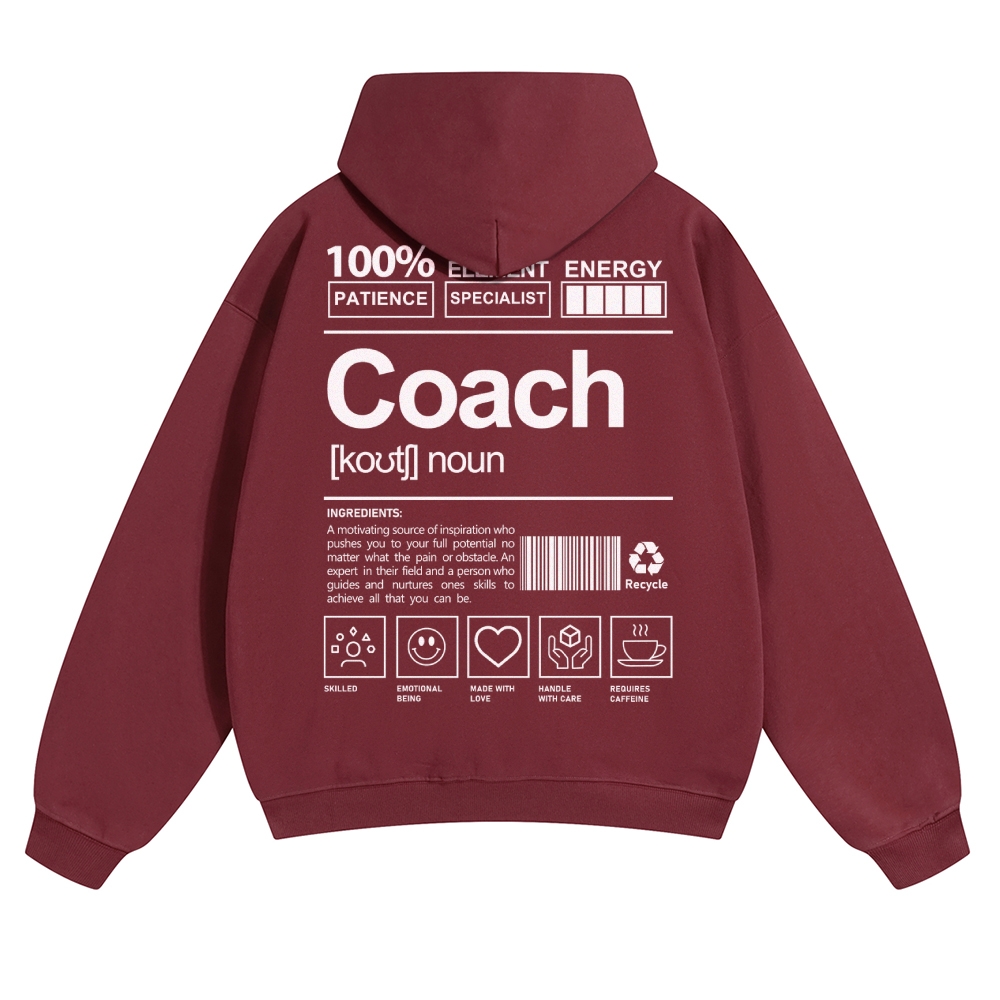 Coach Solid Color Hoodie-moweekender