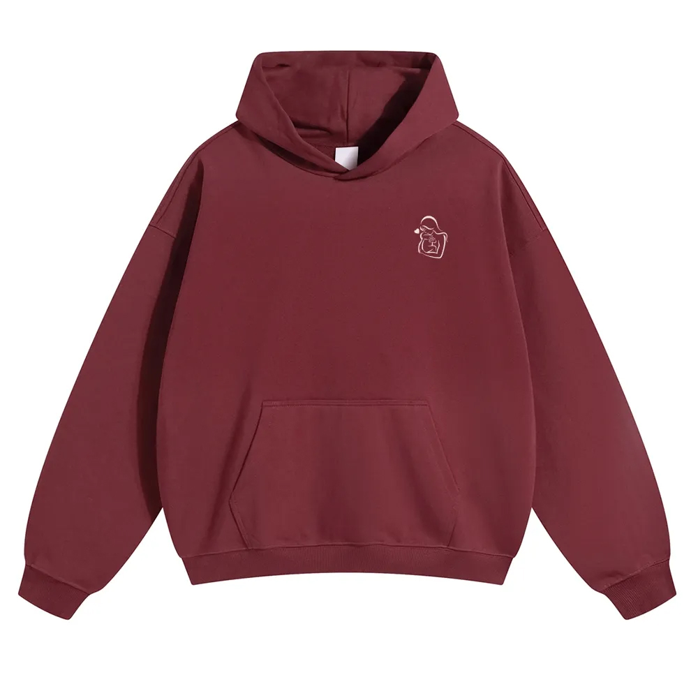 Mom Unisex Casual Anime Print Hoodie-moweekender
