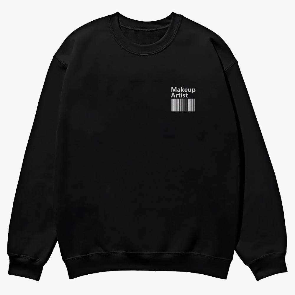 Makeup Artist Casual Crewneck Sweatshirt-moweekender