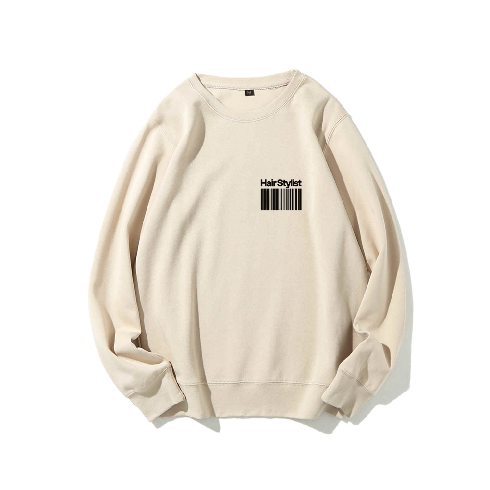 Hair Stylist Casual Crew Neck Sweatshirt-moweekender
