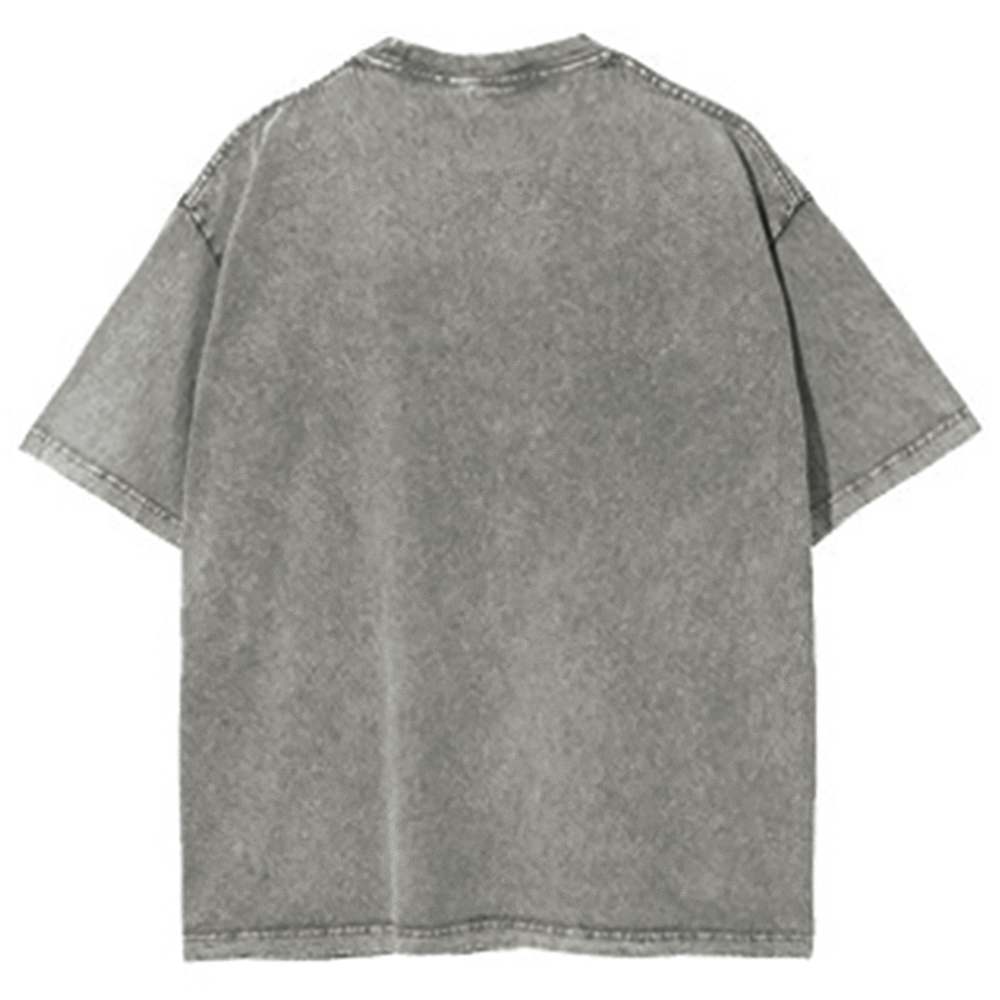 Lost in the Cake Vintage Snowflake Washed T-Shirt-moweekender