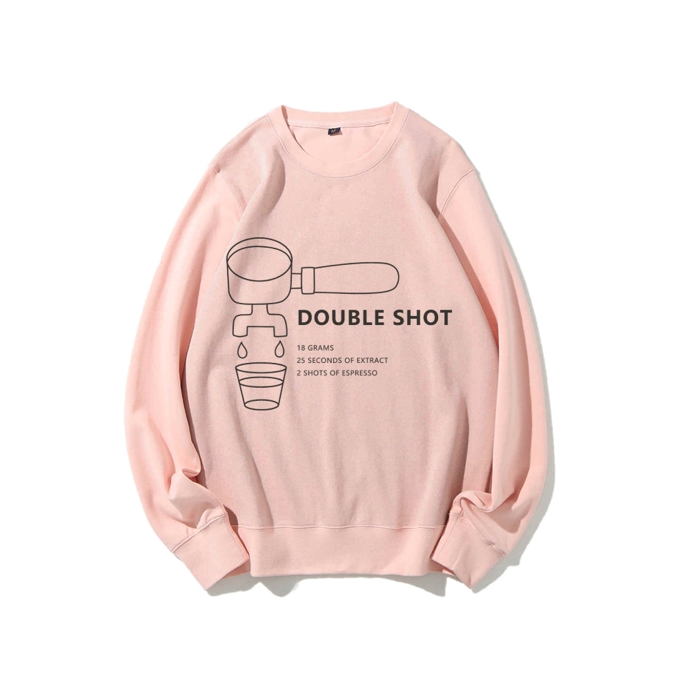 Double Shot Casual Crewneck Sweatshirt-moweekender