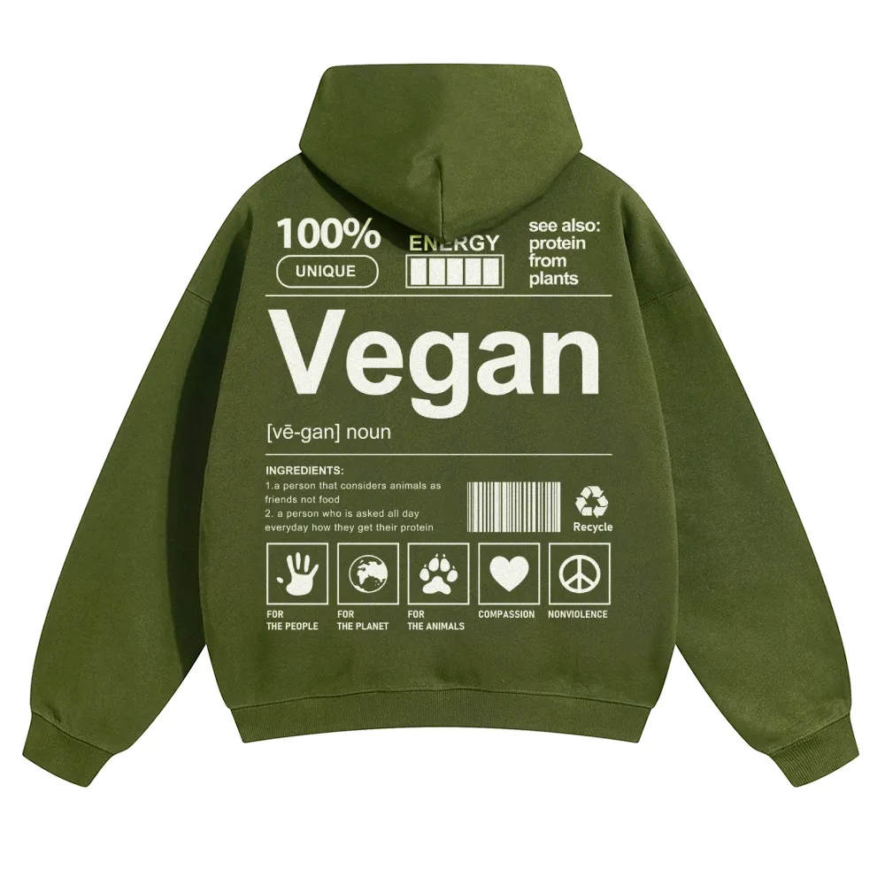 Vegan Unisex Casual Anime Print Hoodie-moweekender