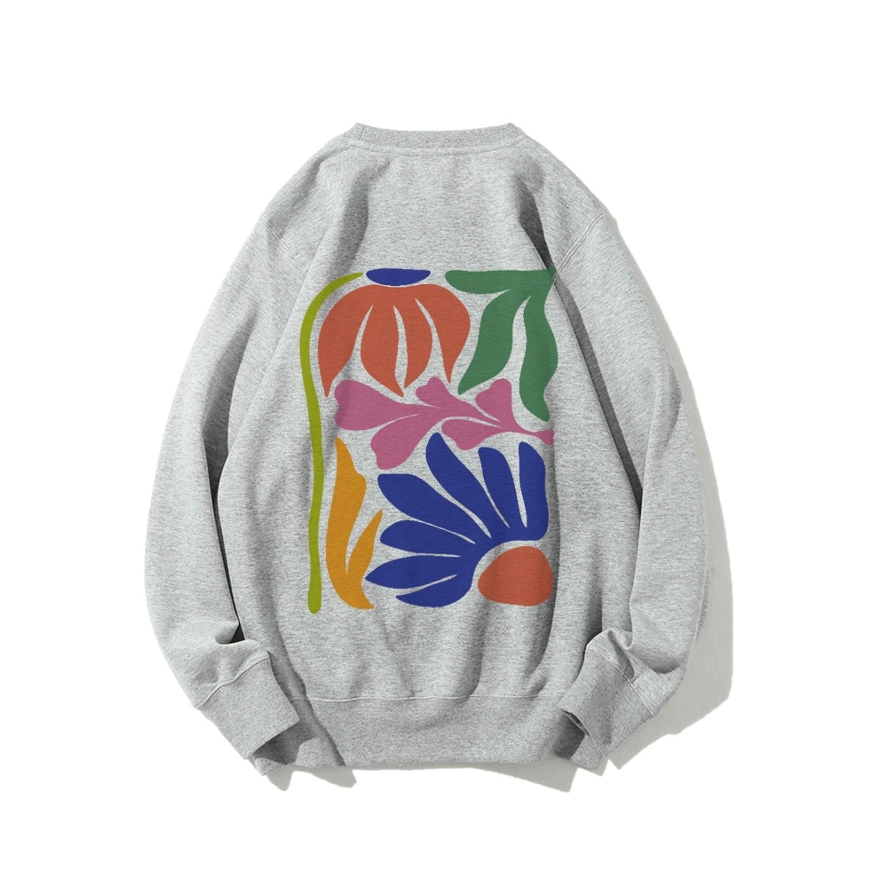 Wildflowers Matisse Art Casual Crewneck Sweatshirt-moweekender