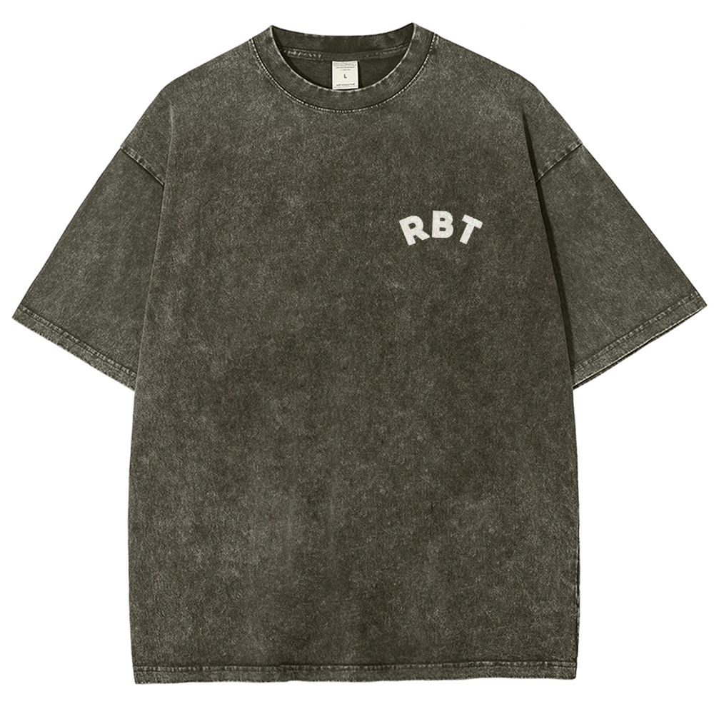 Registered Behavior Technician Unisex Fit Washed T-Shirt-moweekender