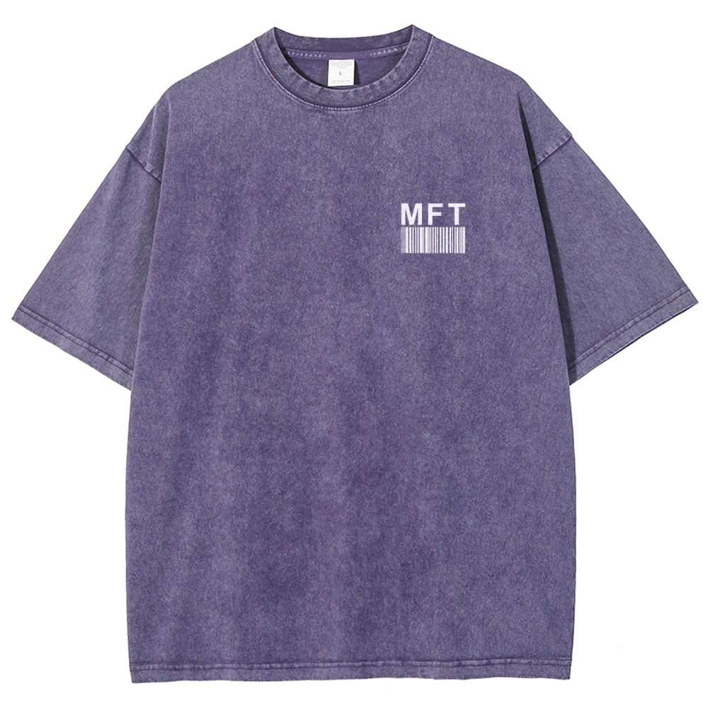 Marriage And Family Therapist Unisex Fit Washed T-Shirt-moweekender