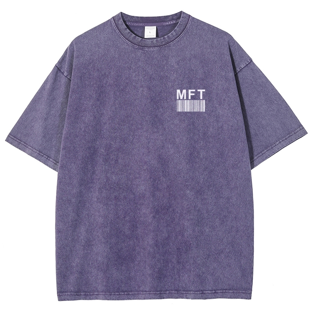 Marriage And Family Therapist Unisex Fit Washed T-Shirt-moweekender