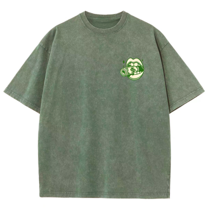 I'm Boring Baby Unisex Fit Washed Oversized T-Shirt-moweekender