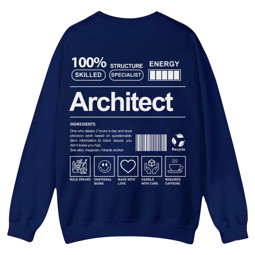 Architect Casual Crewneck Sweatshirt