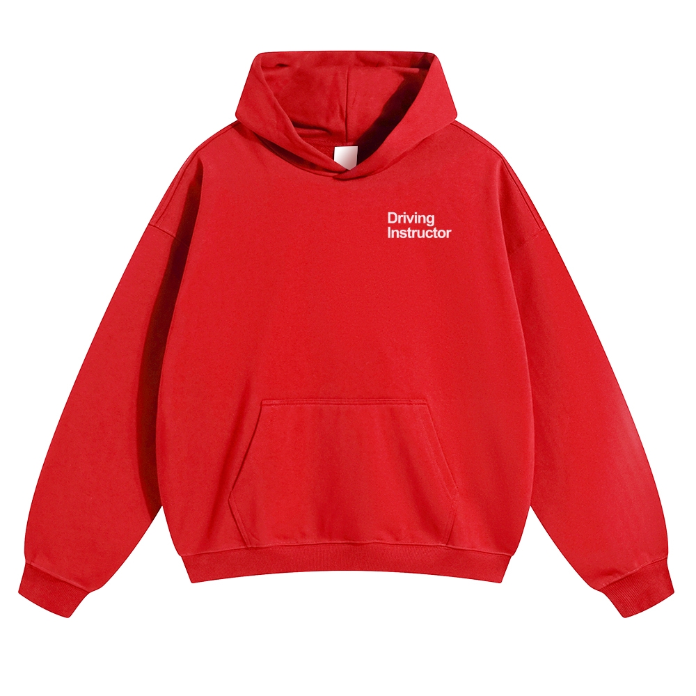 Driving Instructor Unisex Casual Anime Print Hoodie-moweekender