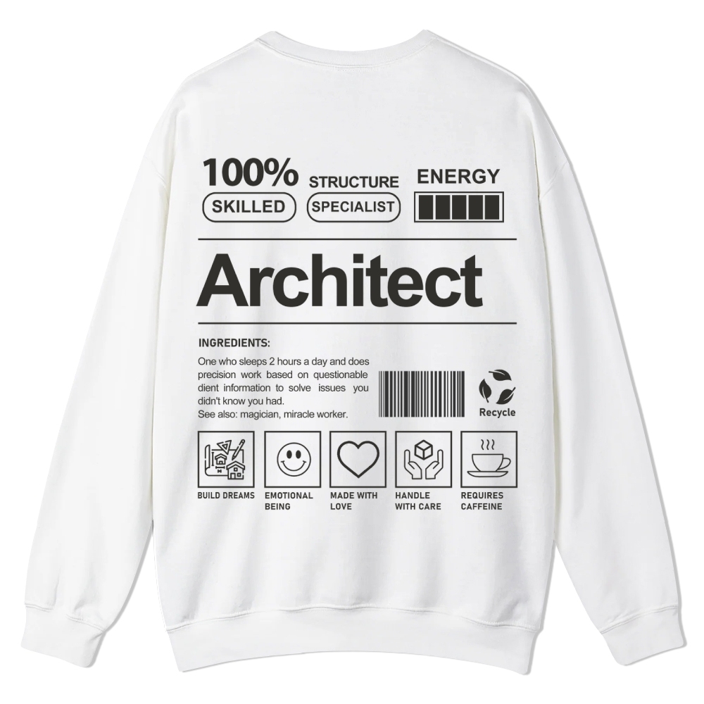Architect Casual Crewneck Sweatshirt