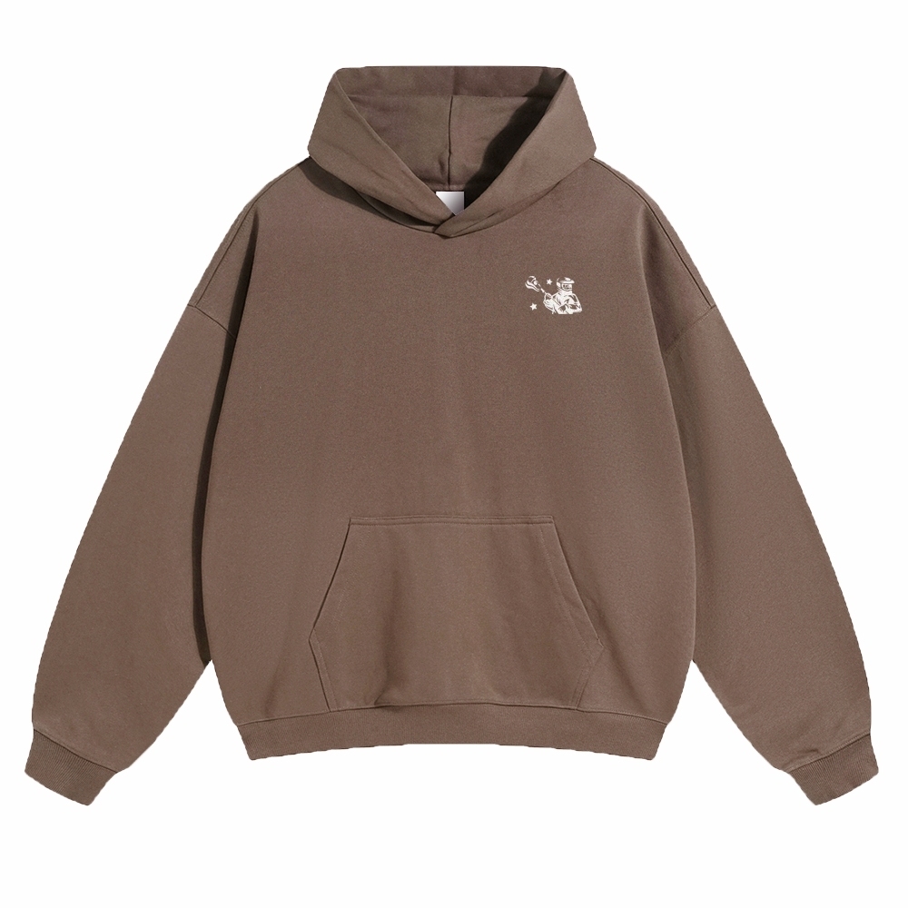 Lacrosse Player Unisex Casual Anime Print Hoodie-moweekender