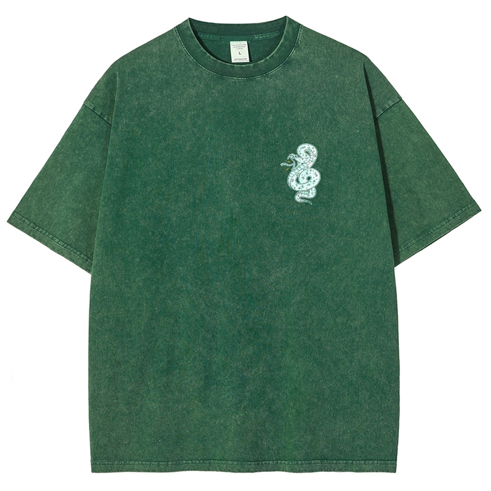 Long Live Rad Women Vintage Snowflake Washed T-Shirt-moweekender