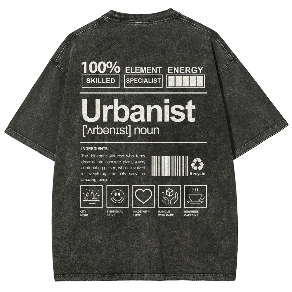 Urbanist Unisex Fit Washed T-Shirt-moweekender