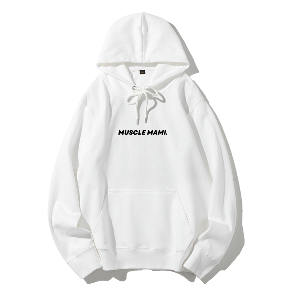 Muscle Mami Long Sleeved Hoodie-moweekender