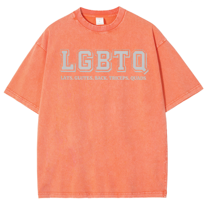 LGBTQ Unisex Fit Washed Oversized T-Shirt-moweekender