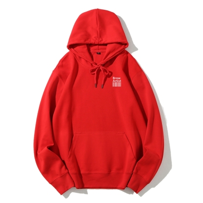 Brow Artist Casual Hoodie-moweekender