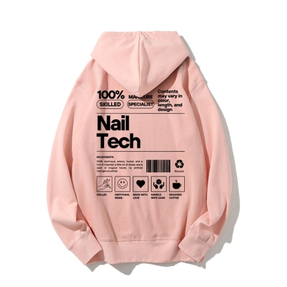 Nail Tech Casual Hoodie-moweekender