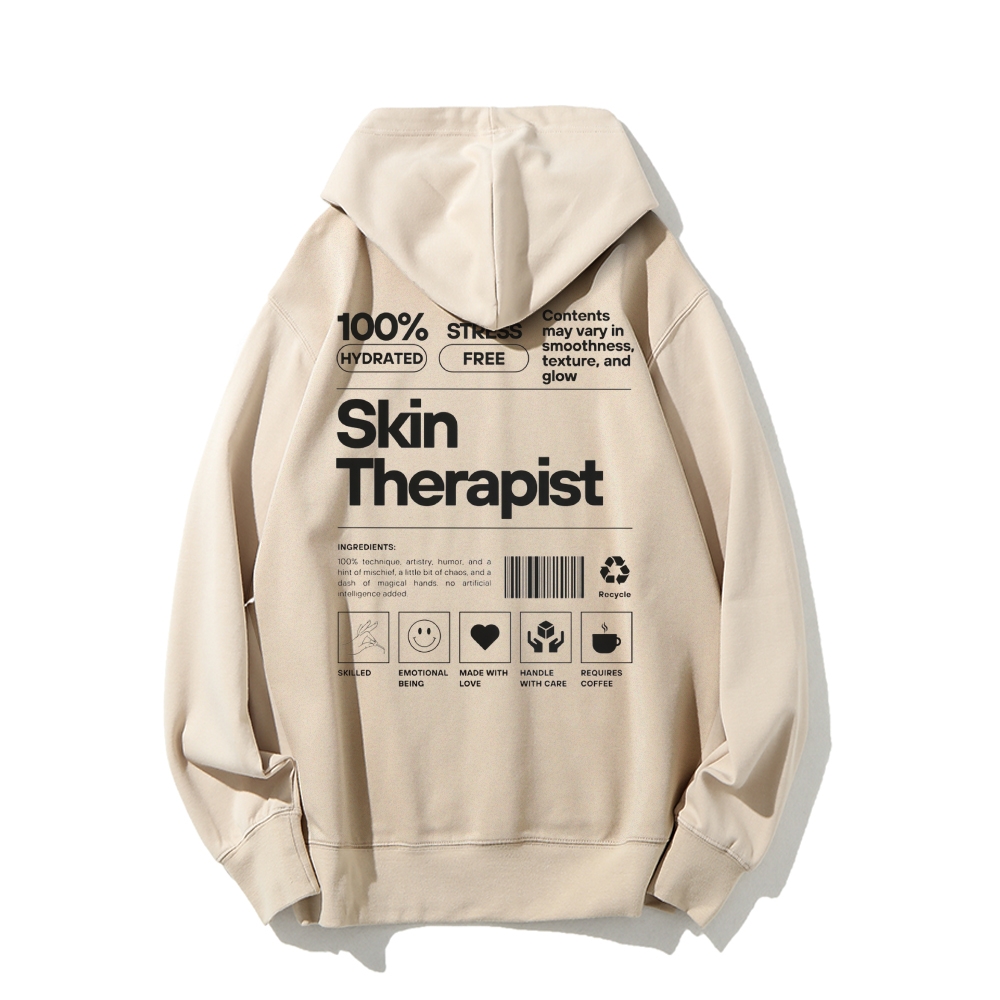Skin Therapist Crew Neck Hoodie-moweekender