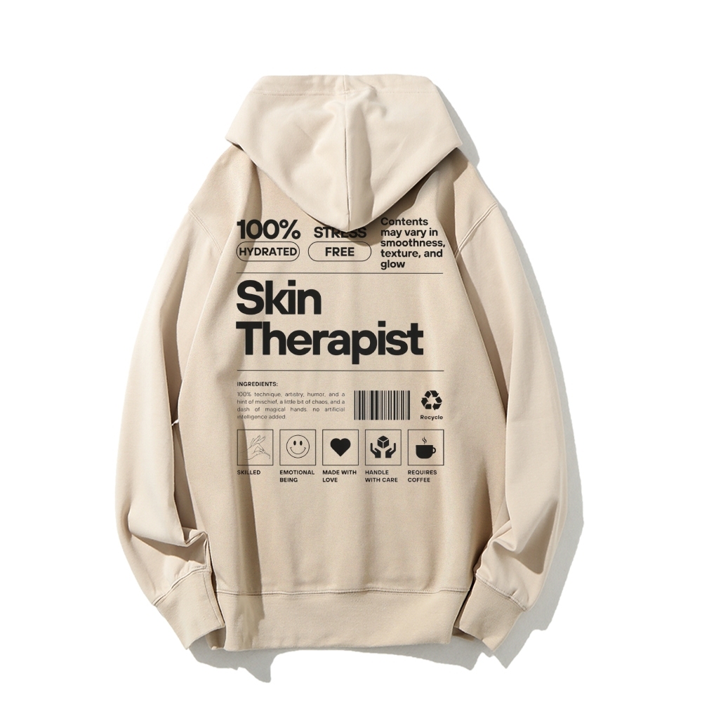 Skin Therapist Crew Neck Hoodie-moweekender