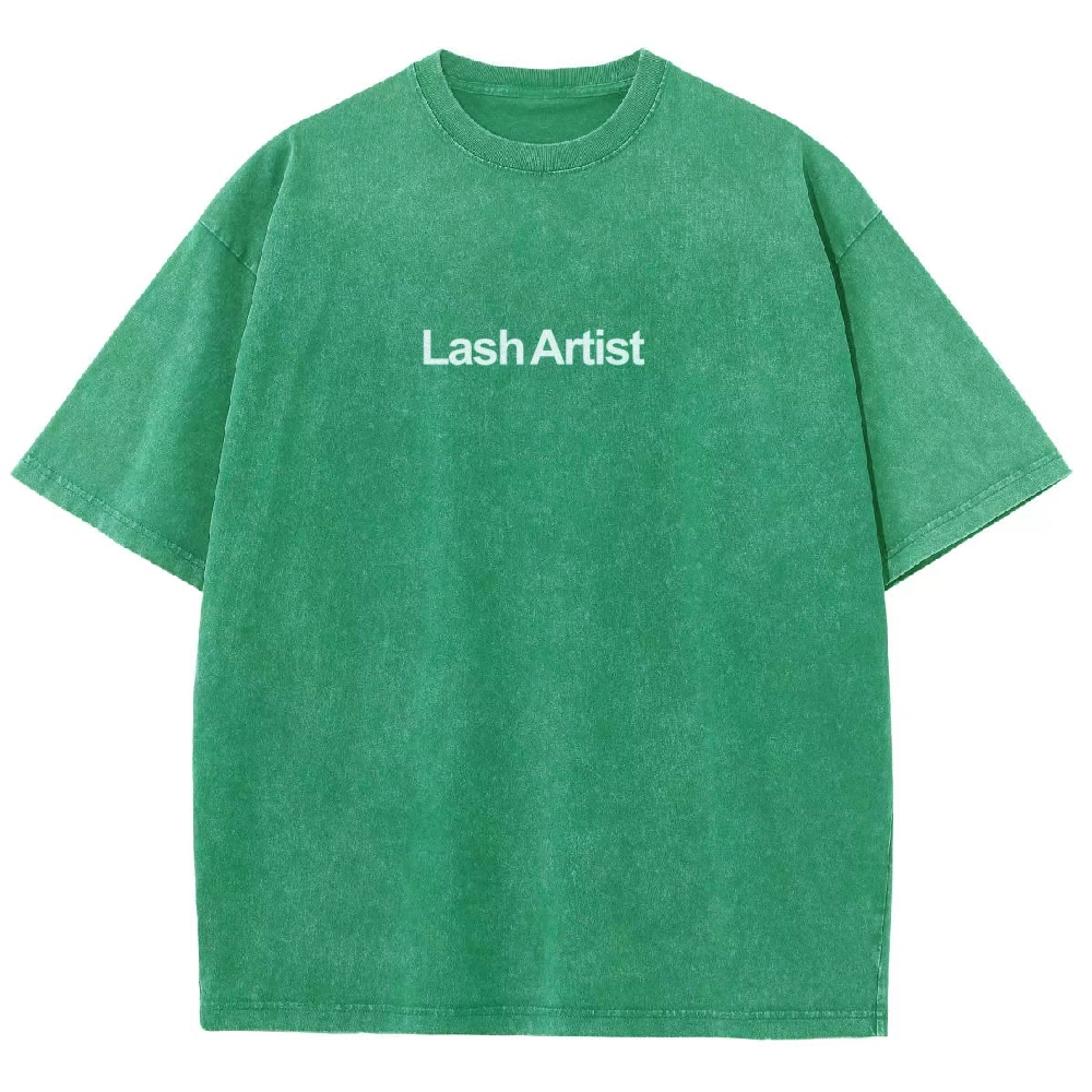 Lash Artist Unisex Fit Washed T-Shirt-moweekender