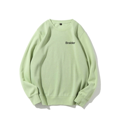Braider Artist Casual Crewneck Sweatshirt-moweekender