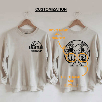 Casual Sport Basketball Printed Sweatshirt-moweekender