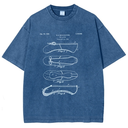 Ballet Unisex Fit Washed T-Shirt-moweekender