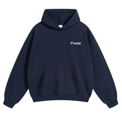 Florist Pattern Unisex Casual Anime Print Hoodie-moweekender