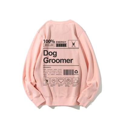 Dog Groomer Casual Crewneck Sweatshirt-moweekender