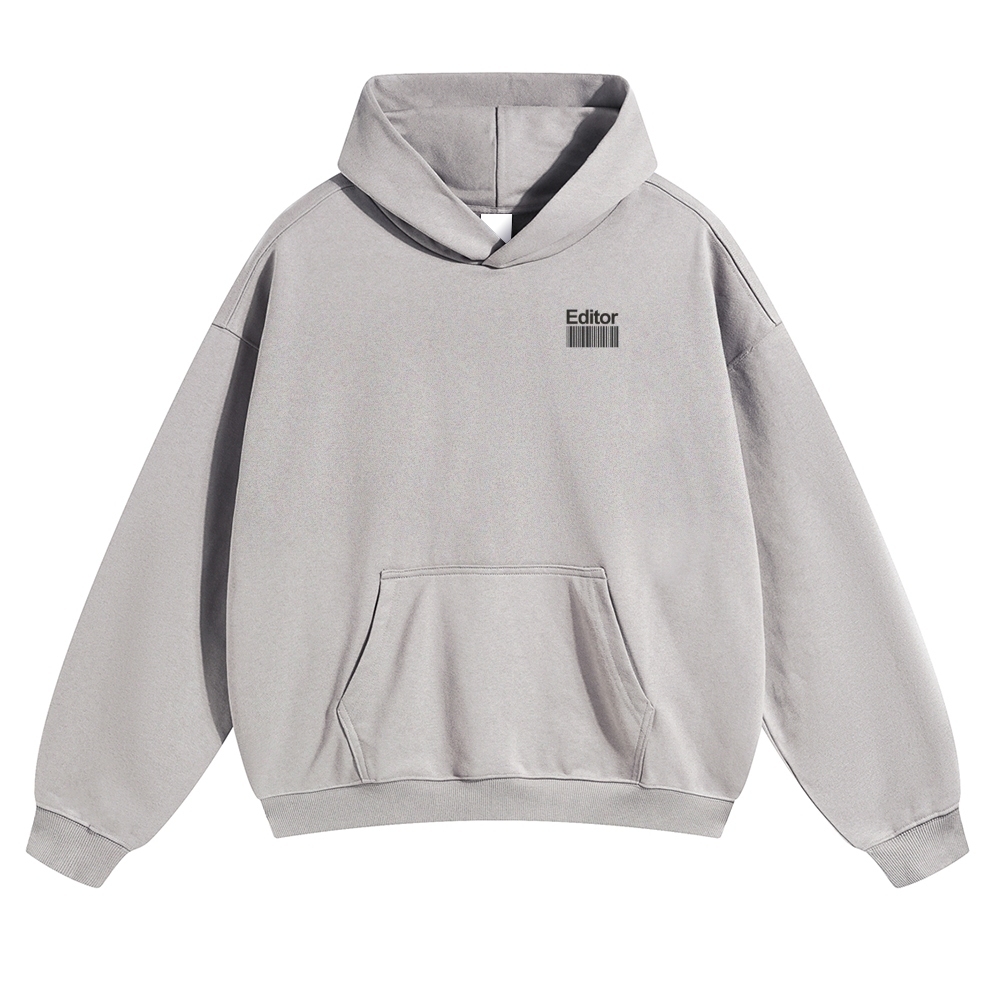 Editor Unisex Casual Anime Print Hoodie-moweekender