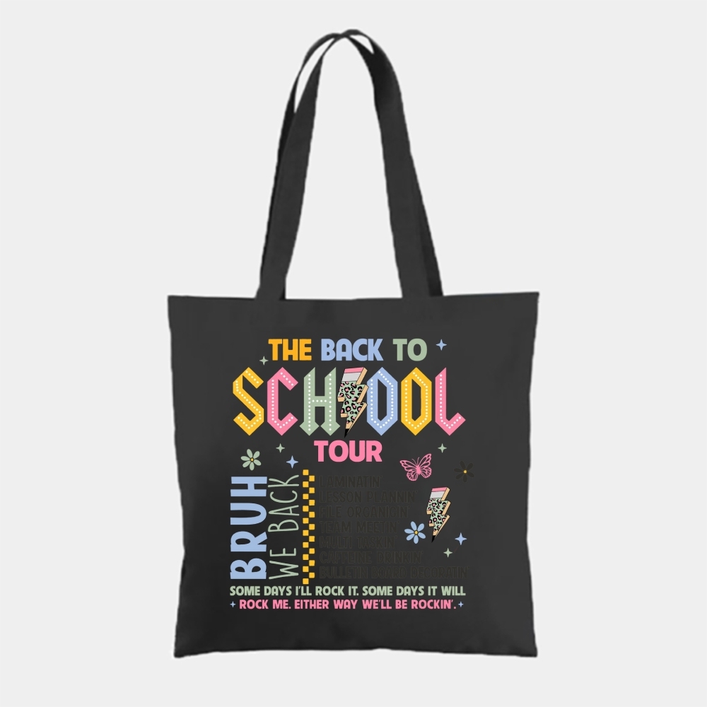 school ture Tote Bag-moweekender