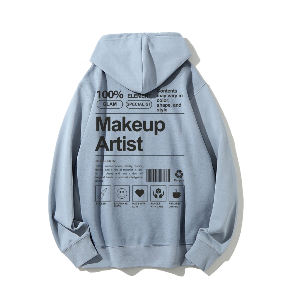 Makeup Artist Casual Hoodie-moweekender