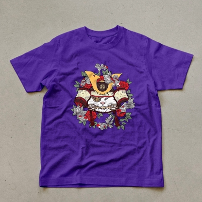 Japanese Goldfish Cat Casual Unisex Prints T-Shirt-moweekender