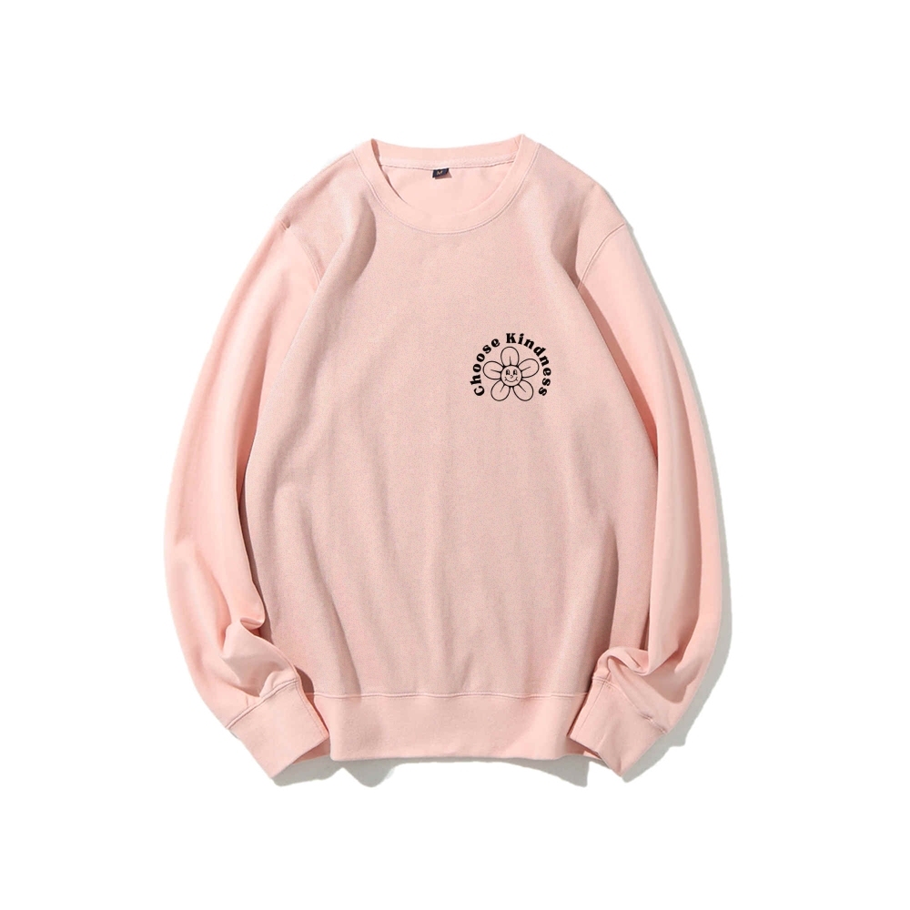 Choose Kindness Casual Crewneck Sweatshirt-moweekender